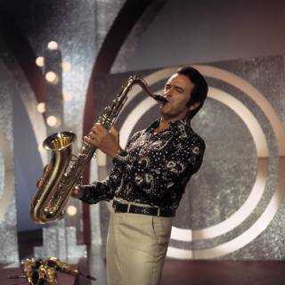 MAX GREGER Jazz Saxophonist and Bandleader MAX GREGER 1979 kpa Grimm Copyright: ArthurxGrimm UnitedArchives00669826