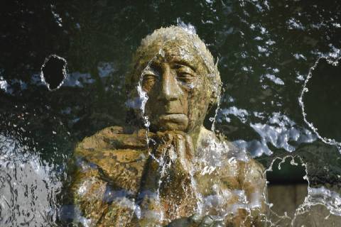 age fountain Wittenbergplatz Schoeneberg Berlin Germany Schöneberg