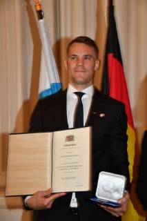 Manuel New Award of the Social Medal Bavarian State Medal for Social Services Max Joseph Saal Residenz Munich 13 May 2019