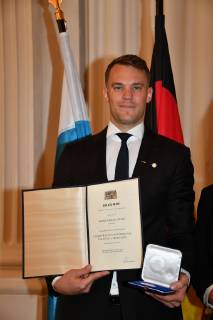 Manuel New Award of the Social Medal Bavarian State Medal for Social Services Max Joseph Saal Residenz Munich 13 May 2019