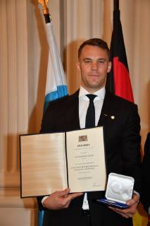 Manuel New Award of the Social Medal Bavarian State Medal for Social Services Max Joseph Saal Residenz Munich 13 May 2019