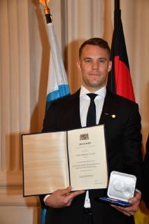 Manuel New Award of the Social Medal Bavarian State Medal for Social Services Max Joseph Saal Residenz Munich 13 May 2019