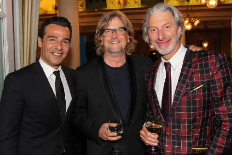 Erol Sander, Martin Krug, Rufus Beck, Bavarian Television Prize 2019 at the Prinzregententheater in Munich on 25 05 2019