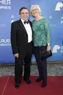 Elmar Wepper with wife Anita at the award ceremony of the 31 Bavarian Television Prize 2019 in the Prinzregententheater Munich, 24 05 2019 Foto:xF.xGulottax xFuturexImage