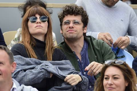 Arthur Dupont et sa compagne CELEBRITES : Internationaux de France 2019 Roland Garros - Village - 29 05 2019 JBAutissier Panoramic
