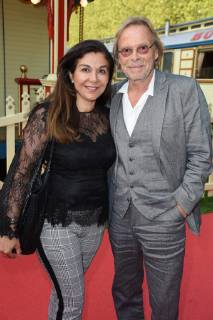 Volker Lechtenbrink with wife Guel Ural Aytekin at the Circus Roncalli premiere on the Moorweide in Hamburg on 07 06 2019