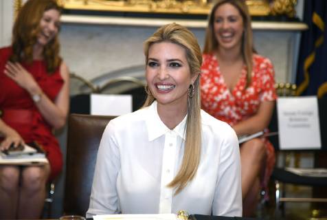 Entertainment Bilder des Tages President Trump s daughter and White House advisor Ivanka Trump smiles during a meeting on Capitol Hill, June 11, 2019, in Washington, DC The group met to discuss implementation of The Women, Peace and Security Act.  WAP20190611517 MIKExTHEILER