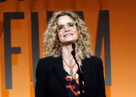 BEVERLY HILLS, CA - JUNE 12: Kyra Sedgwick, at the 2019 Women In Film Annual Gala_Inside at the Beverly Hilton Hotel in Beverly Hills, California on June 12, 2019. Copyright: xFayexSadoux