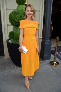 Sonja Gerhardt dress by Malaikaraiss at the Berlin TV Series Award 2019 at the TITANIC Hotel am Gendarmenmarkt in Berlin on 13 06 2019