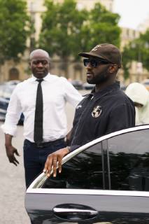 June 23, 2019 - Paris, France - Virgil Abloh before Celine fashion show, on 23 June 2019, in Paris, France. Paris France  - ZUMAn230 20190623_zaa_n230_1116 Copyright: xNataliyaxPetrovax