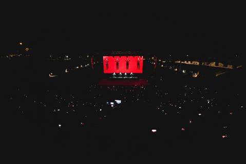 Italy: Kraftwerk live in Ostia Antica Rome Kraftwerk Live in Ostia Antica Rome. After the worldwide success enjoyed by the last 3-D concert tours, the Kraftwerk Germans announce new dates for 2019: the pioneers of electronic music will be at Rock in Rome, in the wonderful setting of the Roman Theater of Ostia Antica, for two unmissable live on 27th and 28th June. Rome Italy Teatro Romano Ostia Antica  FabrizioxDixBitonto