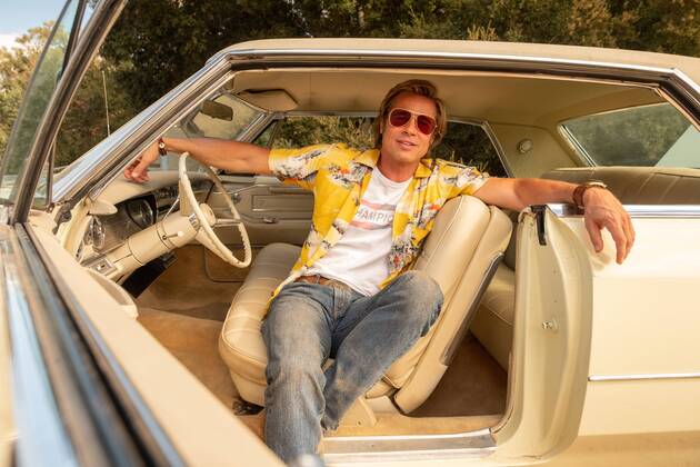 RELEASE DATE: August 9, 2019 TITLE: Once Upon a Time in Hollywood STUDIO: DIRECTOR: Quentin Tarantino PLOT: A TV actor and his stunt double embark on an odyssey to make a name for themselves in the film industry during the Charles Manson murders in 1969 Los Angeles. STARRING: BRAD PITT as Cliff Booth. Los Angeles U.S. - ZUMAl90_ 20190706_sha_l90_402 Copyright: xColumbiaxPicturesx