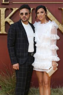 Ryan Thomas and Lucy Mecklenburgh attend the European Premiere of Disney s The Lion King at Odeon Luxe Leicester Square in London. JULY 14th 2019 MESx192539