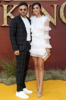 Ryan Thomas and Lucy Mecklenburgh attend the European Premiere of Disney s The Lion King at Odeon Luxe Leicester Square in London. JULY 14th 2019 MESx192539