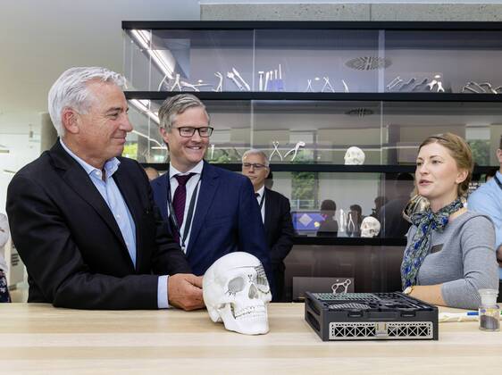 DEU, Germany, Baden Württemberg, Tuttlingen, 19 07 2019 During a company visit