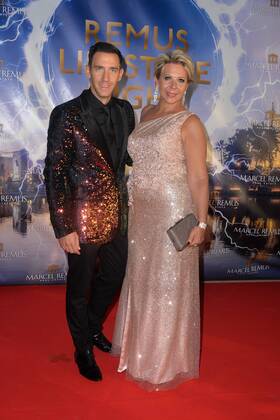 Marcel Remus with mother Silke Remus , 01 08 2019, S Arenal Spain , Event, Party, Marcel Remus Lifestyle Night 2019 xklx