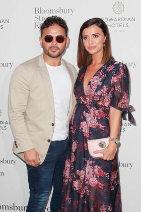 Ryan Thomas and Lucy Mecklenburgh attend the Bloomsbury Street Kitchen VIP Opening Party in London. AUGUST 8th 2019 GBHx192861