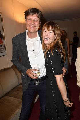 Roland Suso Richter and Ina Paule Klink at the presentation of the Götz George Prize 2019 in the Astor Film Lounge Berlin, 19 08 2019 Foto:xF.xKernx xFuturexImage