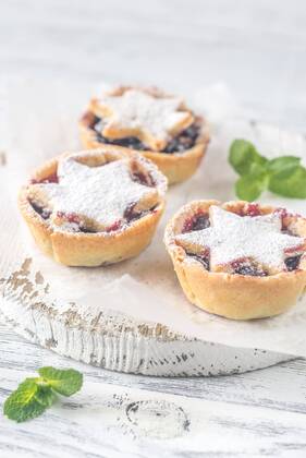  Mince pies - traditional Christmas pastry  Copyright: xAlex9500x Panthermedia26876884