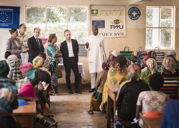 Federal Foreign Minister Heiko Maas SPD meets founder and medical director of Panzi Hospital, Denis Mukwege, in Bukavu, 04 09 2019 Bukavu Congo Copyright: xXanderxHeinl photothek.netx