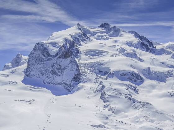 Dufourspitze, Valais, Switzerland