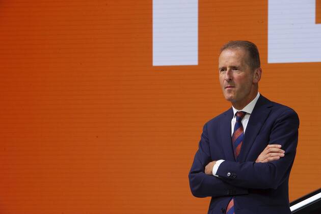 Herbert DIESS, Chairman of the Board of Management Volkswagen AG, Opening International Motor Show IAA 2019 in Frankfurt, on 12 09 2019