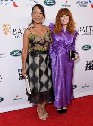 21 September 2019 - Beverly Hills, California - Selenis Leyva, Natasha Lyonne. 2019 BAFTA Los Angeles and BBC America TV Tea Party held at Poolside at The Beverly Hilton Hotel. Photo Credit: Birdie Thompson AdMedia 245283 2019-09-21 California Beverly Hills Etats-Unis  Copyright: xAdMediax STAR_245283_031