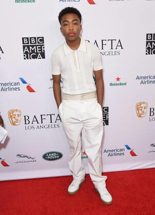 21 September 2019 - Beverly Hills, California - Asante Black. 2019 BAFTA Los Angeles and BBC America TV Tea Party held at Poolside at The Beverly Hilton Hotel. Photo Credit: Birdie Thompson AdMedia 245283 2019-09-21 California Beverly Hills Etats-Unis  Copyright: xAdMediax STAR_245283_134