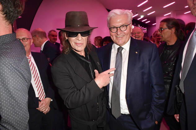 Udo Lindenberg and Frank Walter Steinmeier at the presentation of the German Radio Prize 2019 in the Elbphilharmonie Hamburg, 25 09 2019 Foto:xF.xKernx xFuturexImage