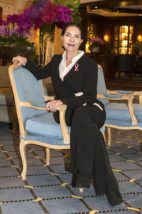 Gudrun Landgrebe at the Pink Ribbon Day at the Hotel Steigenberger Frankfurter Hof Frankfurt am Main, 01 10 2019 Foto:xM.xWehnertx xFuturexImage