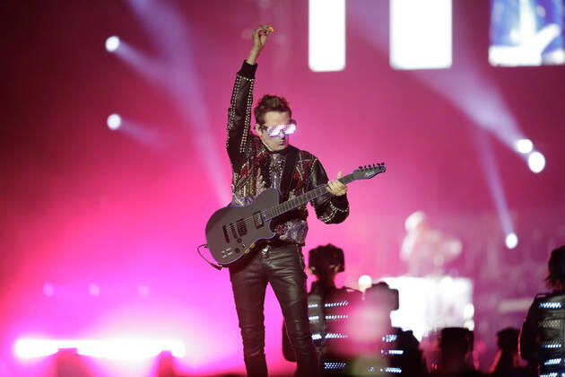 October 2, 2019 EUM20191002ESP18 JPG CITY OF MEXICO, ConcertConcierto Muse Concert by the alternative rock band Muse, at the Foro Sol, this October 2, 2019 Photo Agency EL UNIVERSALIvan StephensAFBV  - ZUMAu78_ 20191002_zaf_u78_137 Copyright: xElxUniversalx