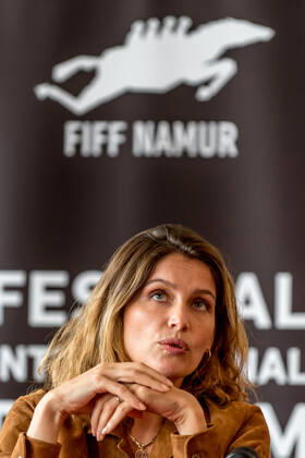 BELGIUM, NAMUR, OCT. 01, 2019 - Photo call and Press Conference of Laetitia Casta at the FIFF ( International Film Festival of Namur ) Copyright Danny Gys Reporters Reporters GYS  DannyxGys