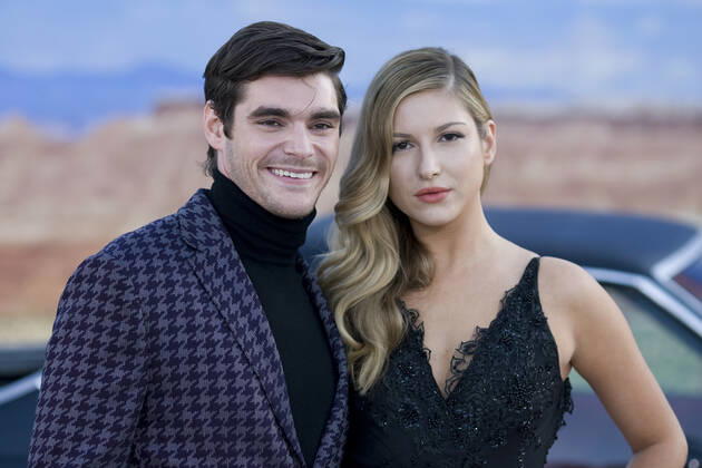 WESTWOOD, CA - OCTOBER 7: RJ Mitte at the premiere of El Camino: A Breaking Bad Movie at Regency Village in Westwood, California on October 7, 2019. Copyright: xTonyxFortex