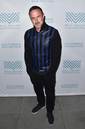 October 10, 2019, Larkspur, CA, USA: LARKSPUR, CA - OCTOBER 09: David Arquette arrives to the World Premiere Screening of The MisEducation of Bindu during the 42nd Mill Valley Film Festival at the Lark Theatre on October 9, 2019 in Larkspur, California. Photo: imageSPACE for the Mill Valley Film Festival Larkspur USA - ZUMAs181 20191010_zea_s181_037 Copyright: xImagespacex