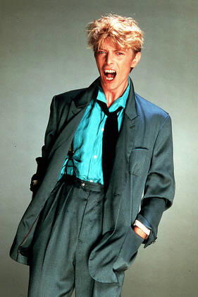 David Bowie Singer & Actor 01 October 1983  Copyright: MaryxEvansxAFxArchive 12042769 editorial use only  