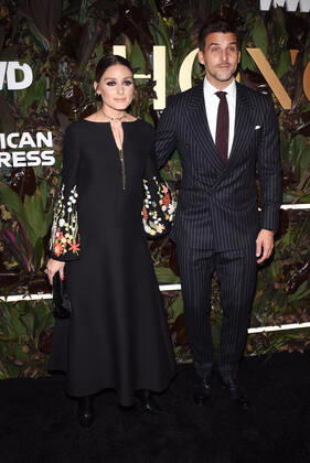 NEW YORK, NY- OCTOBER 29: Olivia Palermo and Johannes Huebl at WWD Honors at Intercontinental Barclay in New York City on October 29, 2019. Copyright: xJohnxPalmerx