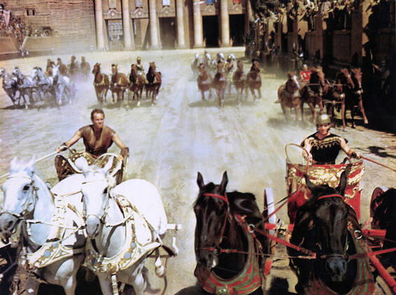 Charlton Heston & Stephen Boyd Characters: Judah Ben-Hur, Messala Film: Ben-Hur; Ben Hur (1959) Director: William Wyler 18 November 1959 charlton heston , Stephen Boyd RÚalisateur William Wyler  Copyright: MaryxEvansxAFxArchive 12076821 editorial use only
