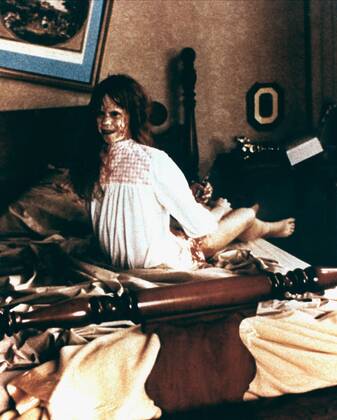 Linda Blair Characters: Regan Film: The Exorcist (USA 1973) Director: William Friedkin 26 December 1973 Copyright: WarnerxBros.xAFxArchivexMaryxEvans 12446114 editorial use only