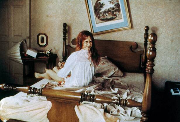 Linda Blair Characters: Regan Film: The Exorcist (USA 1973) Director: William Friedkin 26 December 1973 Copyright: WarnerxBros.xAFxArchivexMaryxEvans 12448713 editorial use only