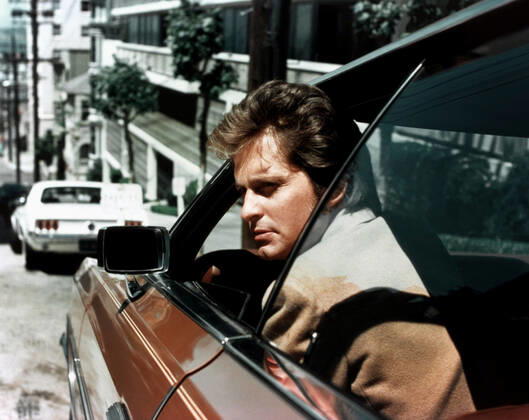 Michael Douglas Characters: Inspector Steve Keller Television: The Streets Of San Fransisco (1972) Director: Corey Allen 16 September 1972 Copyright: WarnerxBrosxAFxArchivexMaryxEvans 12450975 editorial use only
