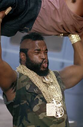 Mr. T (Lawrence Tureaud) Characters: Sgt. Bosco Television: The A-Team (TV-Serie) Usa 1983-1987, 10 January 1984  Copyright: MaryxEvansxAFxArchivexNbc 12460878 editorial use only