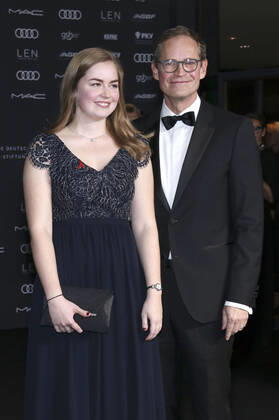 Michael Müller with daughter Nina at the 26 Festive Opera Gala 2019 for the German Aids Foundation in the Deutsche Oper Berlin, 02 11 2019 Foto:xA.xBuggex xFuturexImage