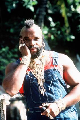 Mr. T (Lawrence Tureaud) Characters: Sgt. Bosco Television: The A-Team (TV-Serie) Usa 1983-1987, 10 January 1984  Copyright: MaryxEvansxAFxArchivexNbc 12473427 editorial use only
