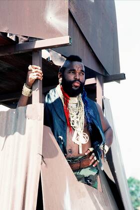 Mr. T (Lawrence Tureaud) Characters: Sgt. Bosco B.A. Baracus Television: The A-Team (TV-Serie) Usa 1983-1987, 10 January 1984  Copyright: MaryxEvansxAFxArchivexNbc 12473428 editorial use only