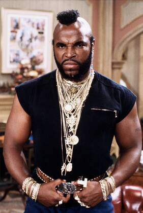 Mr. T (Lawrence Tureaud) Characters: Sgt. Bosco B.A. Baracus Television: The A-Team (TV-Serie) Usa 1983-1987, 10 January 1984  Copyright: MaryxEvansxAFxArchivexNbc 12473433 editorial use only