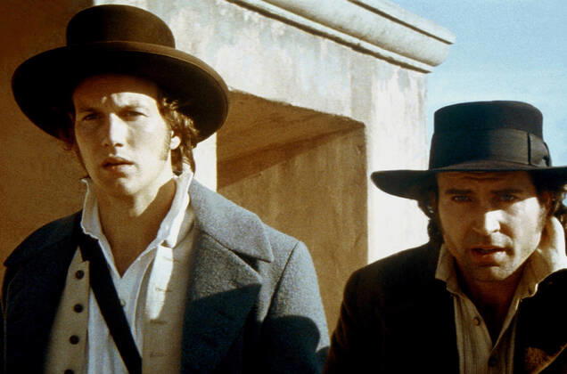 Patrick Wilson & Jason Patric Characters: William Travis & James Bowie Film: The Alamo (2004) Director: John Lee Hancock 09 April 2004  Copyright: MaryxEvansxAFxArchivexTouchstone 12626464 editorial use only