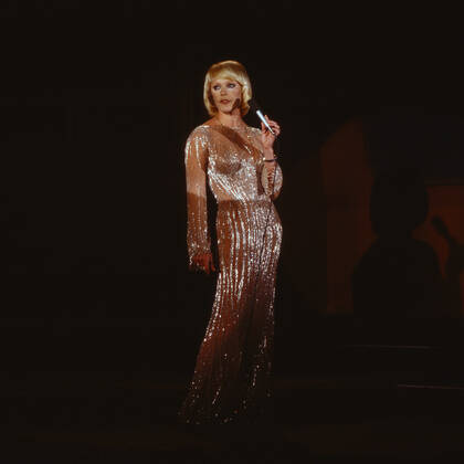 Die Pyramide, Quizshow, Deutschland 1979 - 1994, Gaststar: Elke Sommer Nur redaktionelle Nutzung. Editorial usage only. Copyright: ArthurxGrimm UnitedArchives82000736