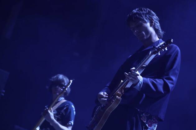 November 17, 2019: EUM20191117ESP11.JPG.CIUDAD DE MEXICO Music Musica-Corona Capital.- La banda neoyorkina The Strokes durante su presentacion en el Corona Capital, el 16 de noviembre de 2019 en el Autodromo Hermanos Rodriguez. Foto: Agencia EL UNIVERSAL German Espinosa EVZ  - ZUMAu78_ 20191117_zaf_u78_016 Copyright: xGermanxEluniversalx