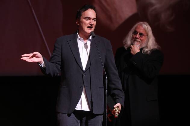 The Closing Gala of the 27. EnergaCAMERIMAGE in Torun Quentin Tarantino The Closing Gala of the 27. EnergaCAMERIMAGE on November 16, 2019 in Torun, Poland. EN_01401930_0099