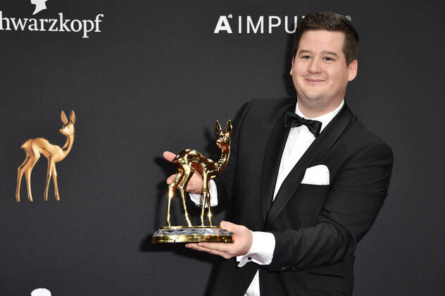 Chris Tall at the 71 Bambi Award 2019 in the Festspielhaus Baden Baden, 21 11 2019 Foto:xF.xKernx xFuturexImage